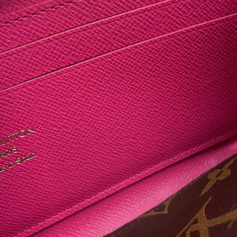 Louis Vuitton Long Wallet Monogram Portefeuille Clemence M64201 LOUIS VUITTON... - Picture 6 of 14